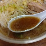 ラーメン二郎 - たまらん非乳化