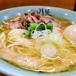 仙臺自家製麺こいけ屋 分店 綠栽 - 味タマゴシャモ中華そば 1000円