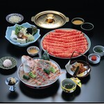 Shabu Zen - 天然鯛料理と専門店のしゃぶしゃぶセットコース