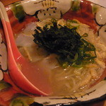 Bar MICHIya - 魚のアラでとった塩ラーメン