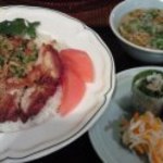 鶏肉のレモングラスごはんセット1000円