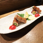 天びん棒 - アスパラ豚肉巻き（880円）