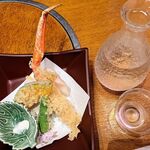 長岡 甲羅本店 - 天ぷらと八海山