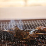 囲炉裏処 なべや - 歌野やまめ塩焼き