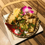 完全個室居酒屋なごみ - 野菜と魚の天ぷら1,180円
