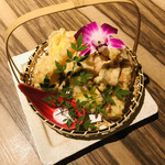 Kanzen Koshitsu Izakaya Nagomi - 野菜と魚の天ぷら1,180円