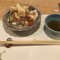 対馬のどぐろとイカ活き造り 博多 魚蔵 都ホテル店 - 