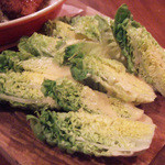 祥瑞 - シャラン産子鴨のロティ(2600円)の付け合せ