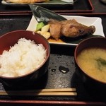 江古田 漁師のあぶり家 - 日替わりランチ　ぶりの照り焼き