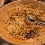 江古田 漁師のあぶり家 - もやしの和え物