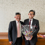 大八 - 恩師とツーショット