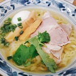 きくや - 鶏と和出汁の潮SOBA   見ているだけで明日も食べたい