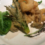 マッシュルーム - キノコと海老と野菜のフリチュール