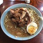 ラーメン富士丸 - ラーメン麺半分