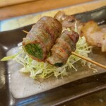 須崎屋台かじしか - ネギ巻き