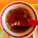 豚々亭 - スープ
