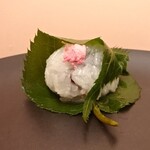 石州 - 桜餅（ブルー）