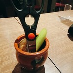 焼肉モランボン - 『壺漬けハラミ』　見た目がカワイイ