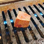 焼肉モランボン - 牛心だけ撮ってみました。