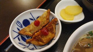 Misono Hanten - セットの揚げ餃子