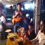 彩華ラーメン 屋台 - 2012.5.26(土)21時 男は黙って麺固大  とても、とても美味しいd(^_^o)藤井ファミリーと(^_^)