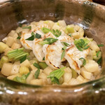 京都 いと - 鯛と筍の炊き込みご飯。食感がいい♡