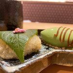 京都 いと - この揚げ桜餅が美味しすぎる(TT)