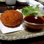 旬菜・鮮魚・創作 みたき - 蟹クリームコロッケ