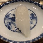 地魚料理・鮨 佐々木 - 泥障烏賊　塩　橙