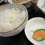 おいしい台所12カ月 - ご飯少なめをリクエスト。