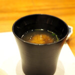 天婦羅 みやしろ - しじみ汁