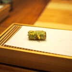 天婦羅 みやしろ - アスパラ(根本)