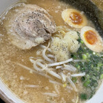 にんにくたまごラーメン - 