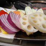 特選和牛と産直野菜 牛炙 - 