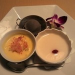 礼華　青鸞居 - 取り合わせが嬉しいデザート
      