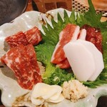 けとばし屋チャンピオン - 馬刺し5種盛り