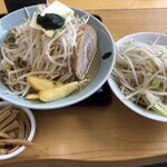 ラーメン もっけだの - アプリスクラッチC賞のメンマ、2022.1～冬季限定『スパイシーグリーンカレーラーメンヤサイマシマシ』