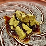 銀座 上瀧 - 2022.3.  福建省産 ジャスミン茶のわらび餅~鎮江香醋黒蜜~