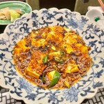 銀座 上瀧 - 2022.3.  本場四川式陳麻婆豆腐~魚沼産コシヒカリ~