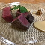 Ajidokoro Tawara - メインの和牛ヒレ焼物