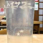 さか本そば店 - 何だ？この浮遊物は？？・・考えると怖いんだけど。