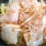 楽人 - らーめん近景。