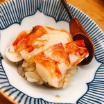 鮨おばな - 十四、五年継ぎ足しの海老たれを纏った車海老丼