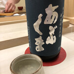 鮨おばな - 福島の銘酒です。こちらの純米吟醸は幻