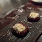 テッパン ラブワイン - 焼き野菜3種しいたけのブルーチーズのせ