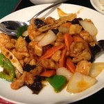 新中華 - 鳥肉と野菜の辛味炒め