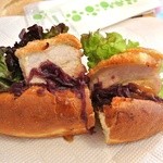 皮付きローストポークドック