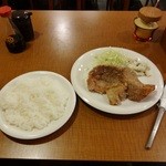 チップトップ - 日替りランチ（豚ロース唐揚げ）700円