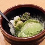 焼肉レストラン 徳寿苑 - 前川茶舗の抹茶ぜんざい 460円