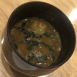 天ぷら 和 - 味噌汁